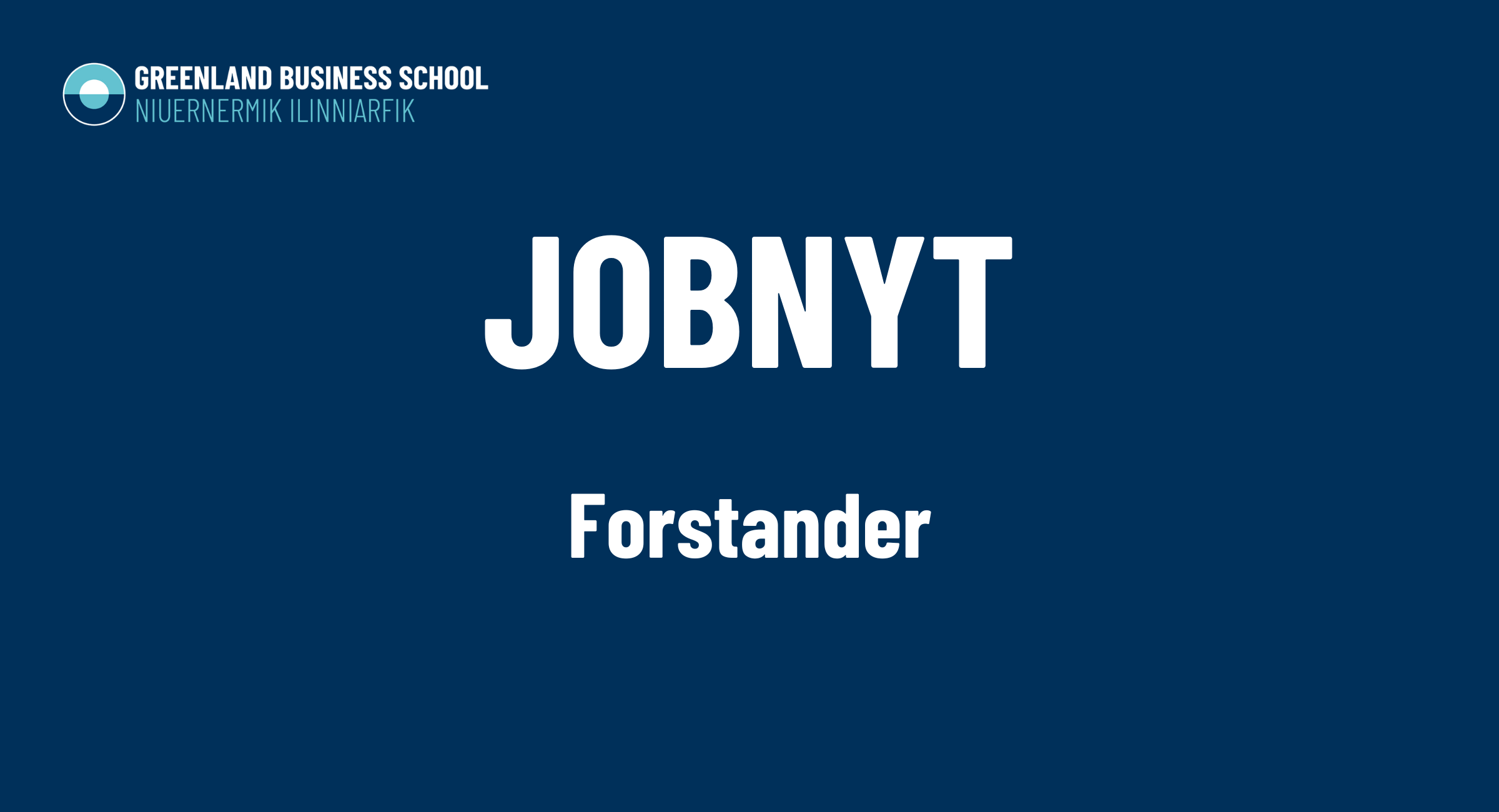 Read more about the article Forstander